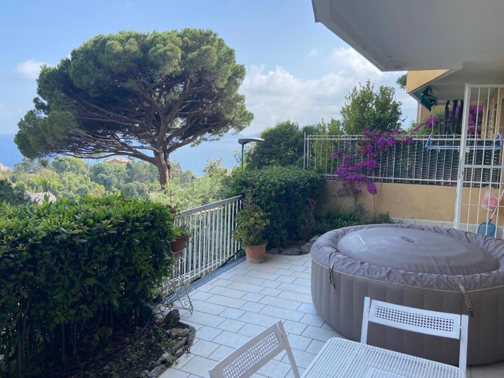 Appartamento Vista Mare Sul Golfo Del Tigullio Rapallo Zewnętrze zdjęcie