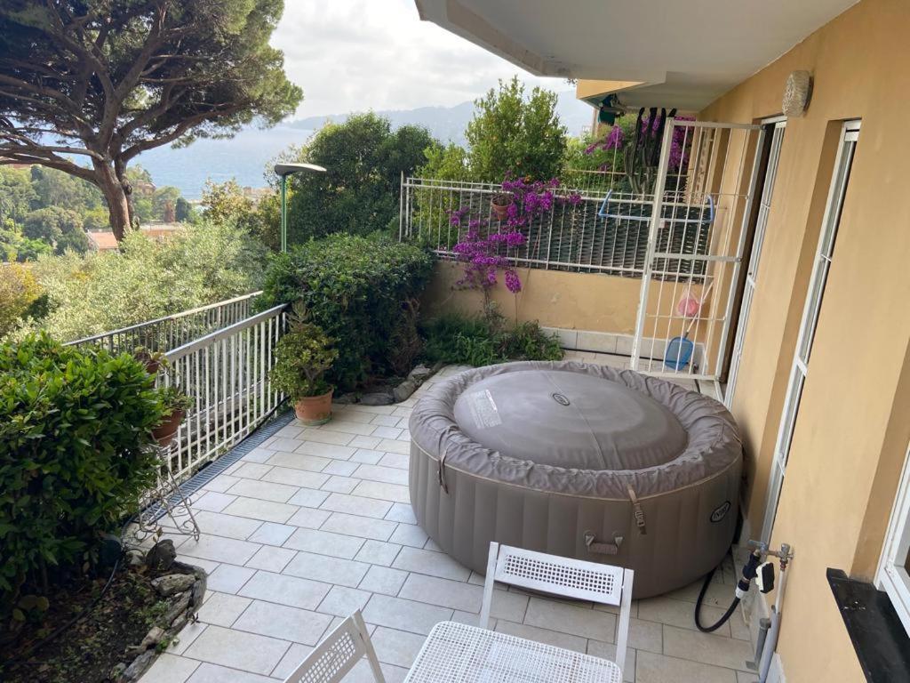Appartamento Vista Mare Sul Golfo Del Tigullio Rapallo Zewnętrze zdjęcie